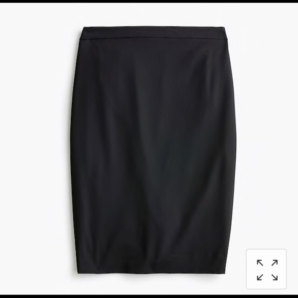 J Crew no. 2 pencil skirt in Italian stretch wool